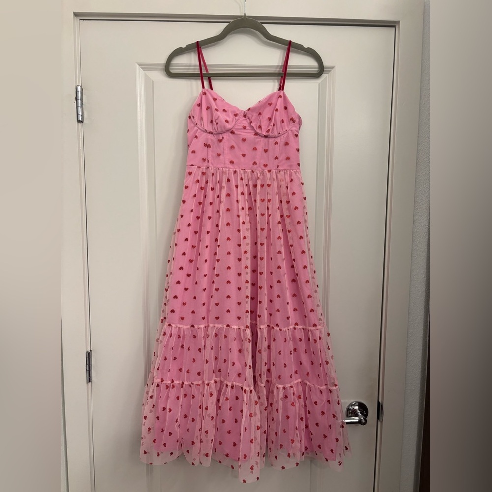 POPULAR Betsey Johnson Heart Dress size 4